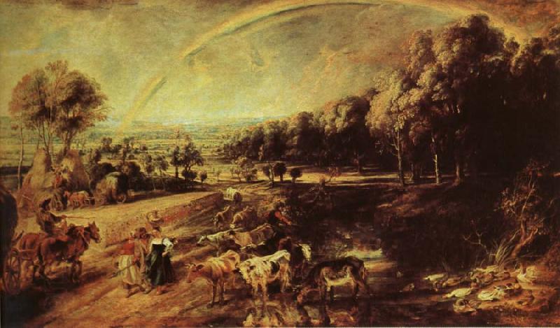 Peter Paul Rubens Rainbow Landscape China oil painting art